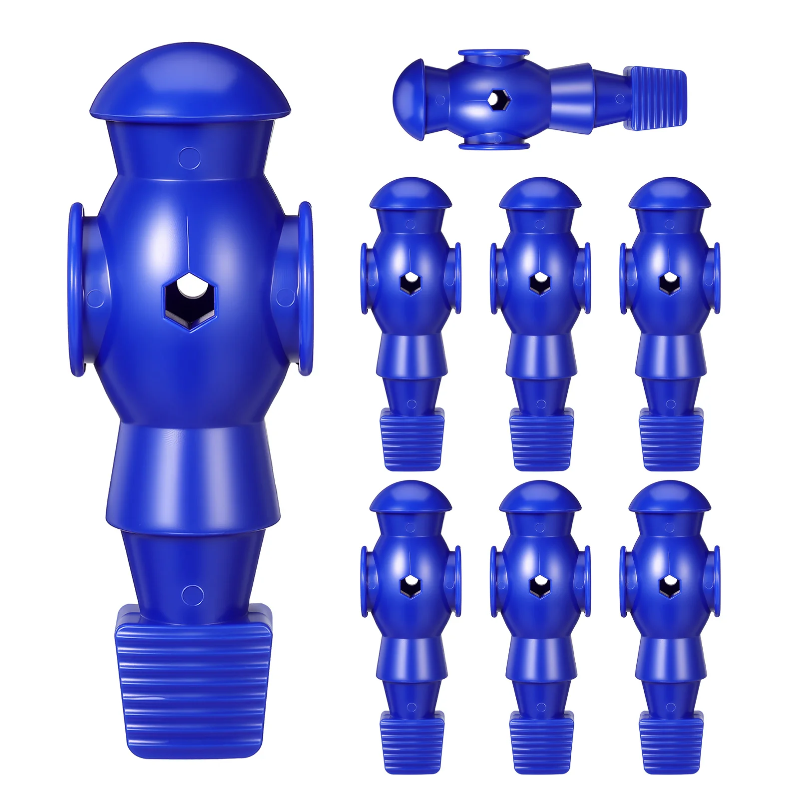 

8pcs Foosball Table Figures Replacement Resin Soccer Players Mini For Table Football Machine Durable Accessories