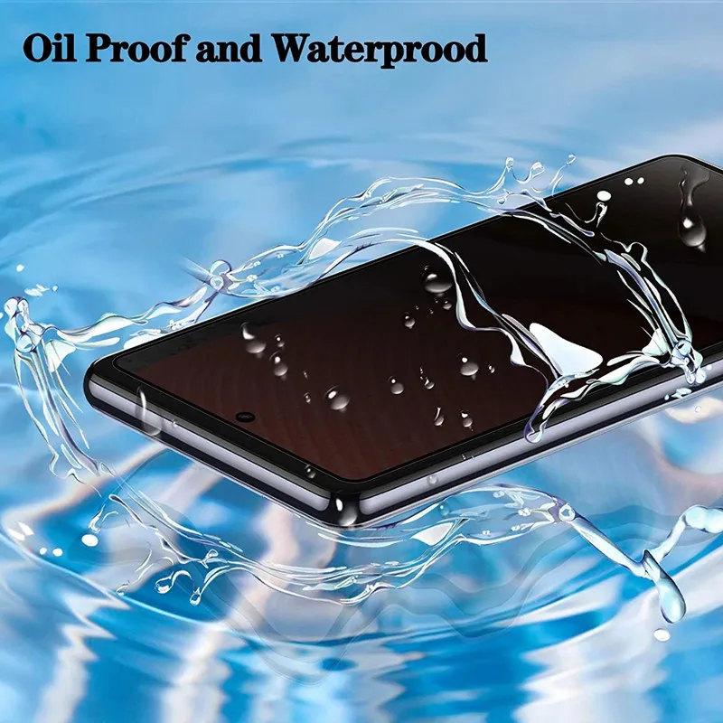 3 قطعة حامي شاشة الخصوصية لسامسونج غالاكسي A14 A54 A12 A17 A16 A26 A70 A50 A31 A32 A15 A35 A55 A05 مكافحة التجسس الزجاج #4