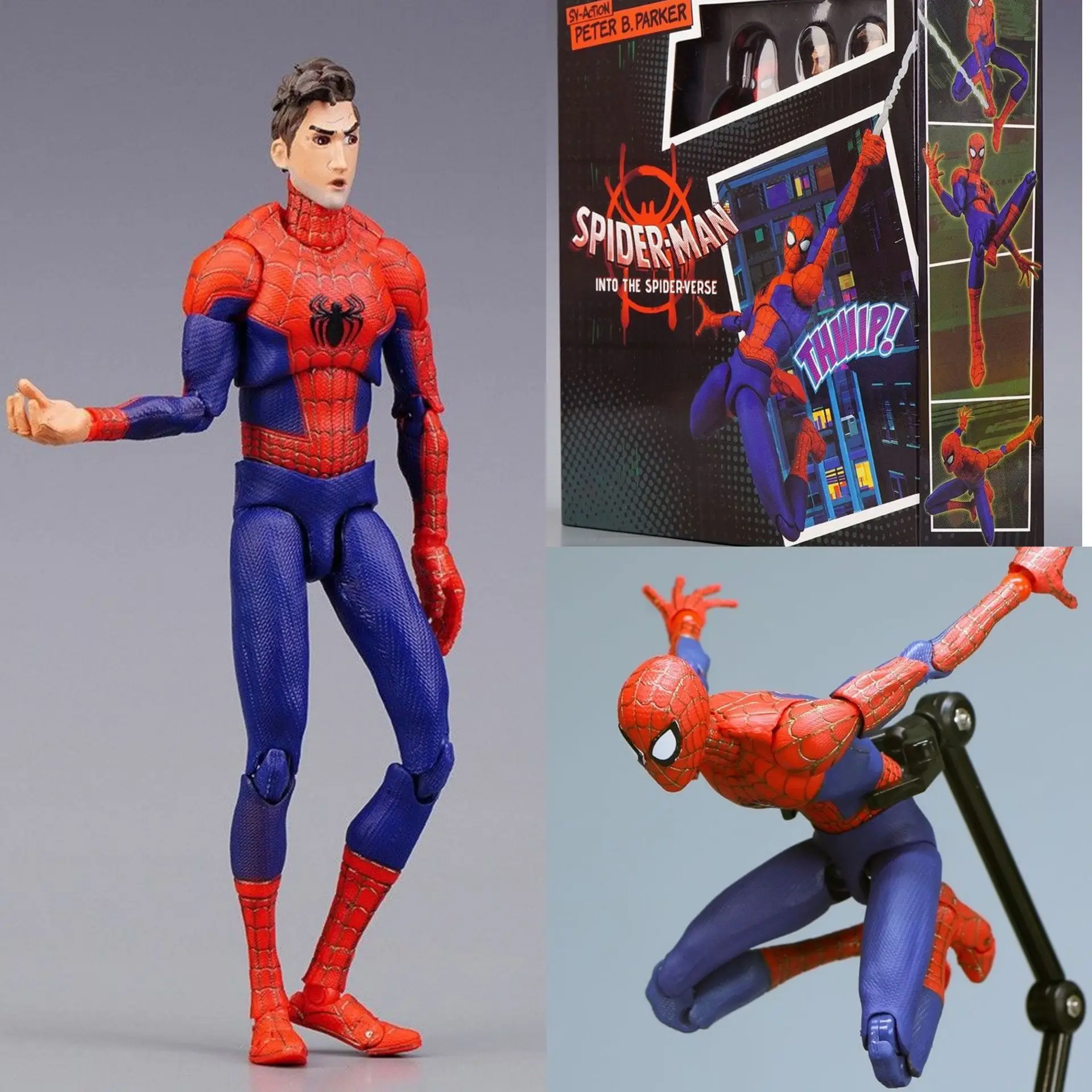 Spider-Man Legend Collection Figures Avengers Movable Model Marvel Peter Parker Action Figure Anime Doll Toy Gifts