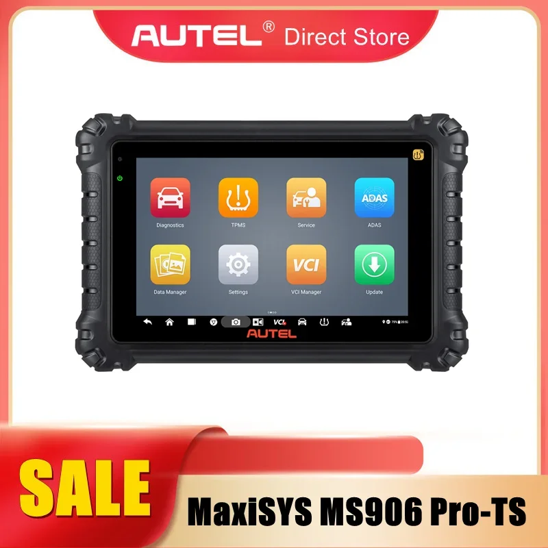 Autel MaxiSYS MS906Pro TS Full Systems Car Diagnostic Tool with Complete TPMS And Sensor Programming Upgrade of MS906TS