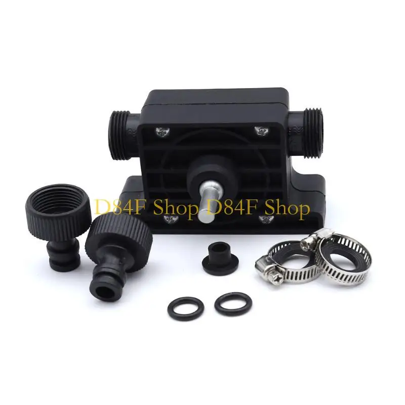 D84F Portable Electric Drill Pumps Priming Transfer Pumps Oil Fluid Water Pumps