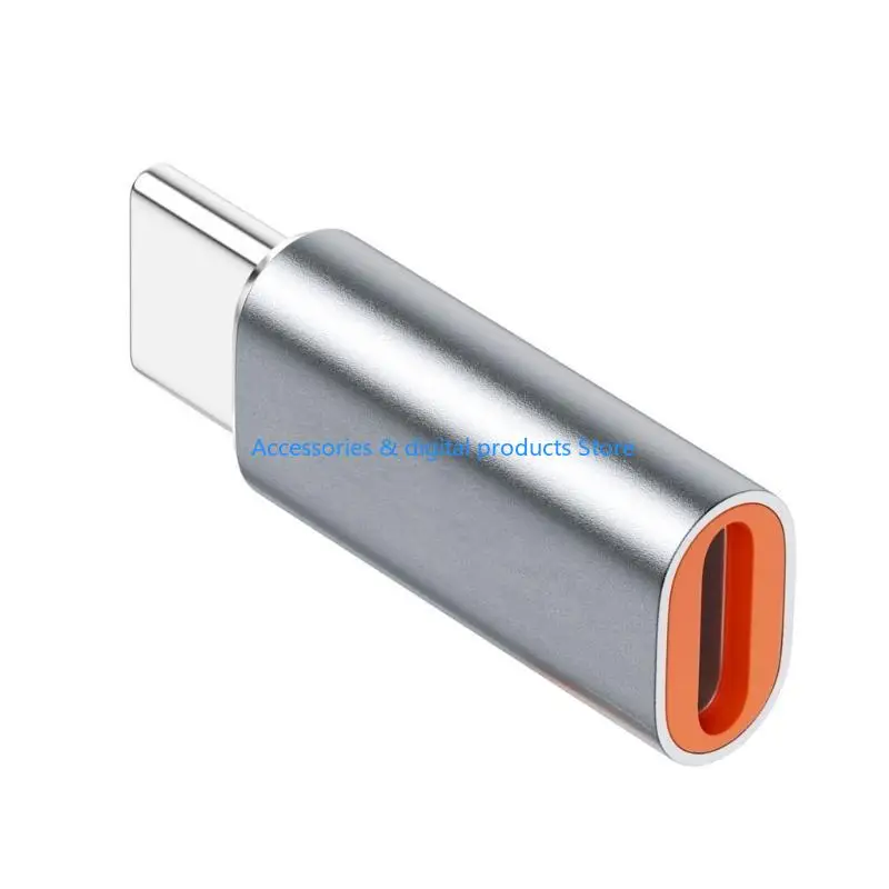 77JD Light to USB C Female Adapter MultiDevice Support Metal Shell