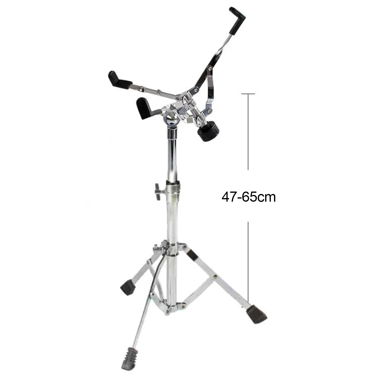 Portable Drum Stand Height Adjust Triangle Bracket Stable Tripod Nonslip Snare Drum Base for 12inch~14inch Dia Drums Instrument