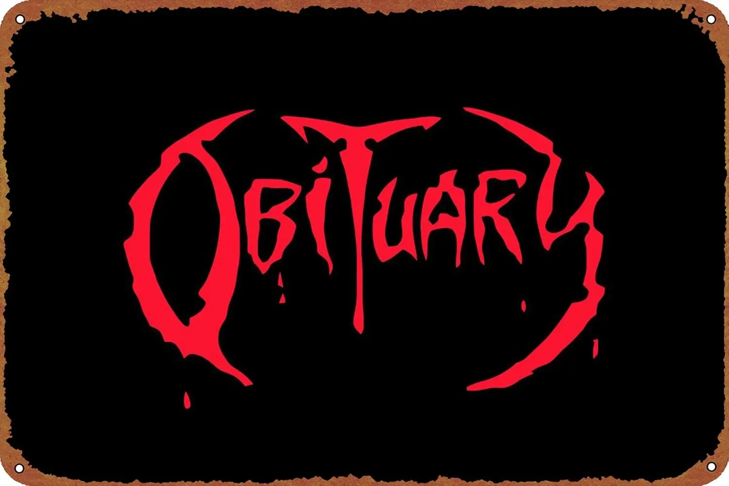 نعي-ملصق زخرفة معدني عتيق ، ملصق حائط قصدير ، فريد ، للمنزل ، بار ، حانة ، بار ، حانة ، حانة ، ديكور مطبخ ممتع ، 8 × 12 بوصة