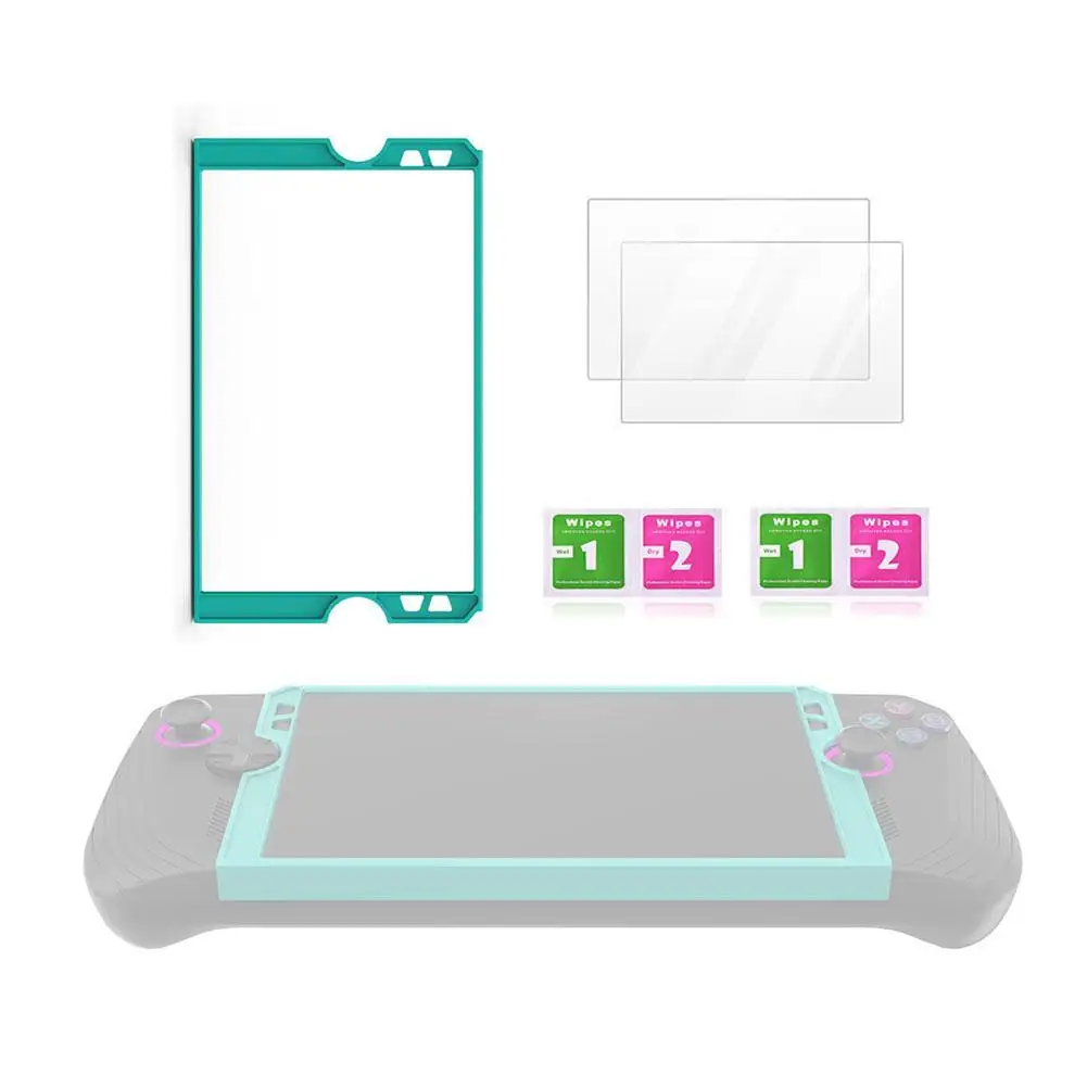 For ROGAllyX HD Toughened Film Coating Artifact Game Console Accessories Anti-blue Light Full-screen Protective Film Accessories