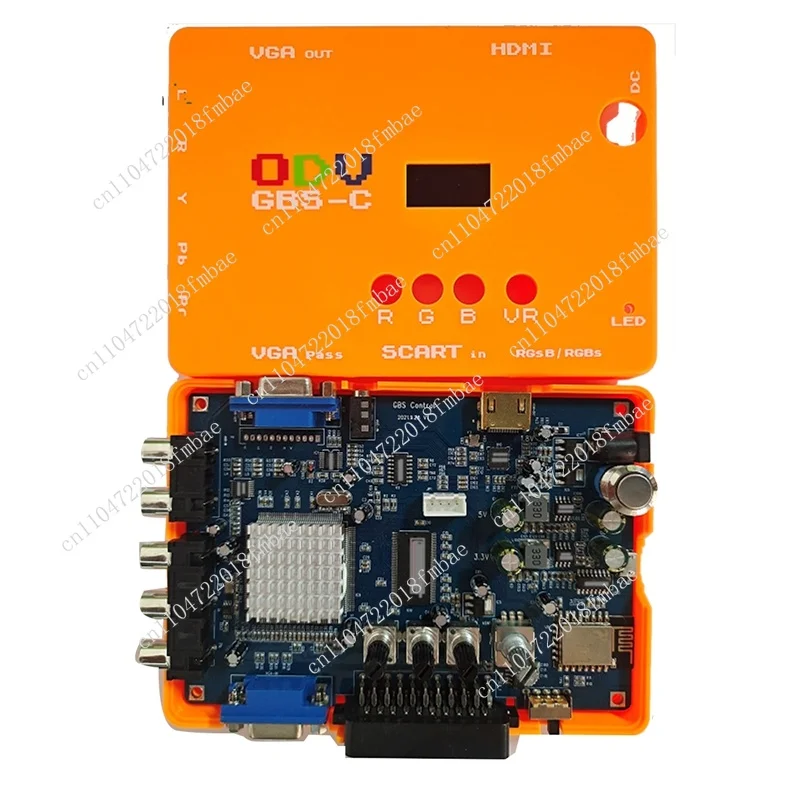 ODV-GBS-C AIO OSSC Control RGBS/YPBPR/RGBHV to VGA Compatible Low Resolution Video Converter Adapter US Plug XQ