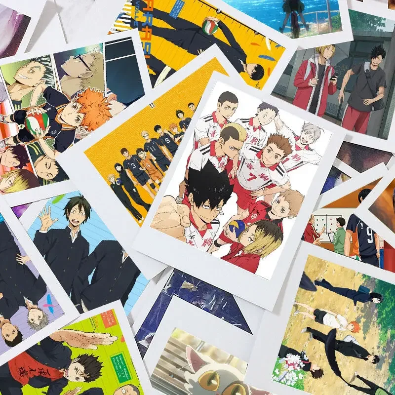 Haikyuu 3inch Card Bookmark Kuroo Tetsurou Kenma Kozume Anime Goods Lomo Cards Collection Cartoon Pagination Mark Book Clip Gift