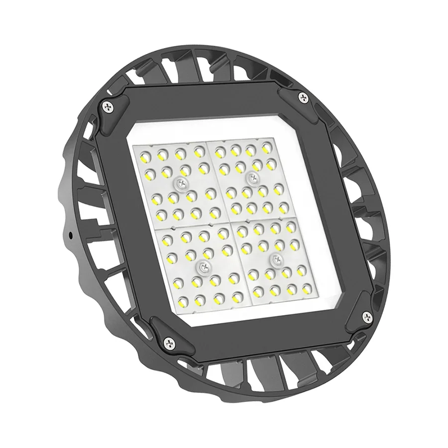 Fabrieksprijs 150W Ufo Ip65 Waterdichte Industriële Verlichting Led High Bay Licht Voor Garage Magazijn Tankstation