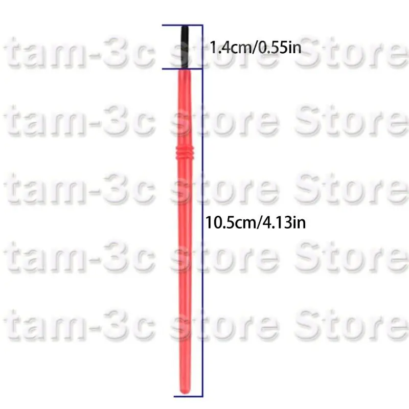 D0UA 50pieces طفل الطلاء فرشاة نايلون فرشاة الطلاء 4INCH