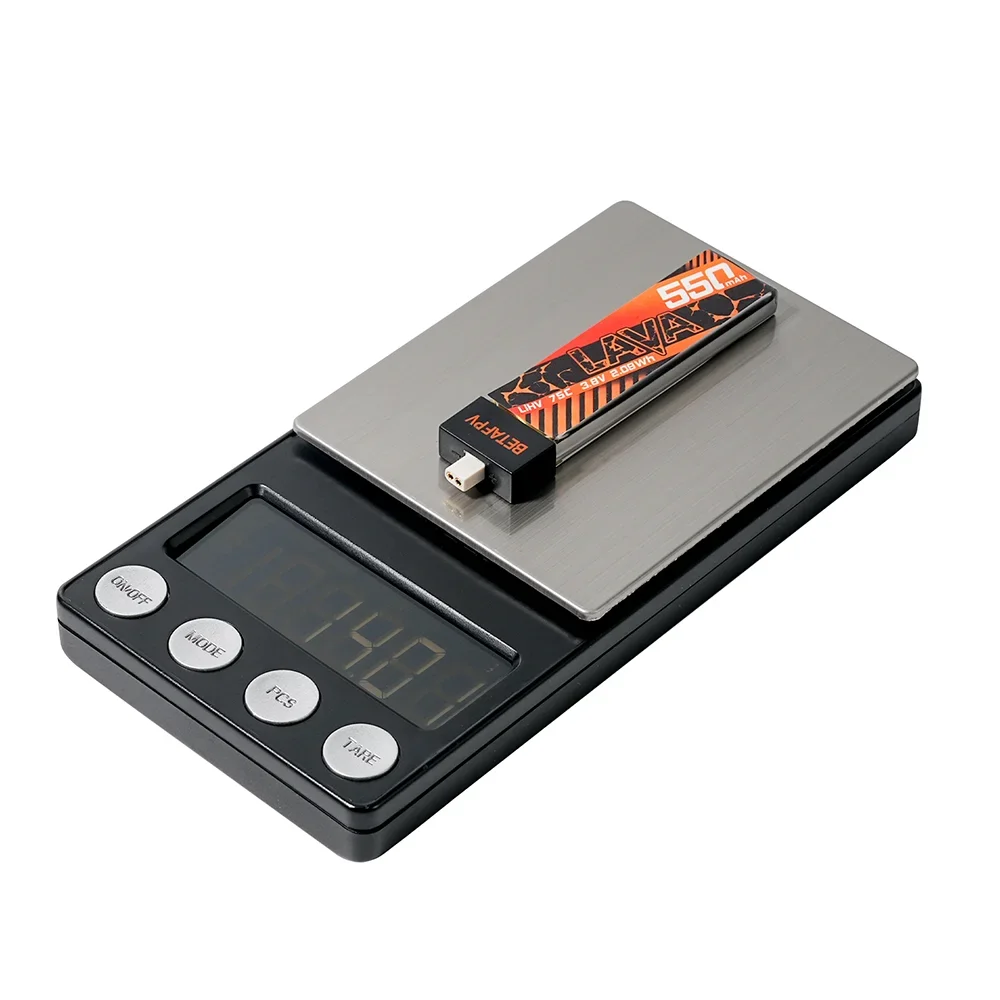 BETAFPV LAVA 1S 550mAh 75C Batería (4PCS)