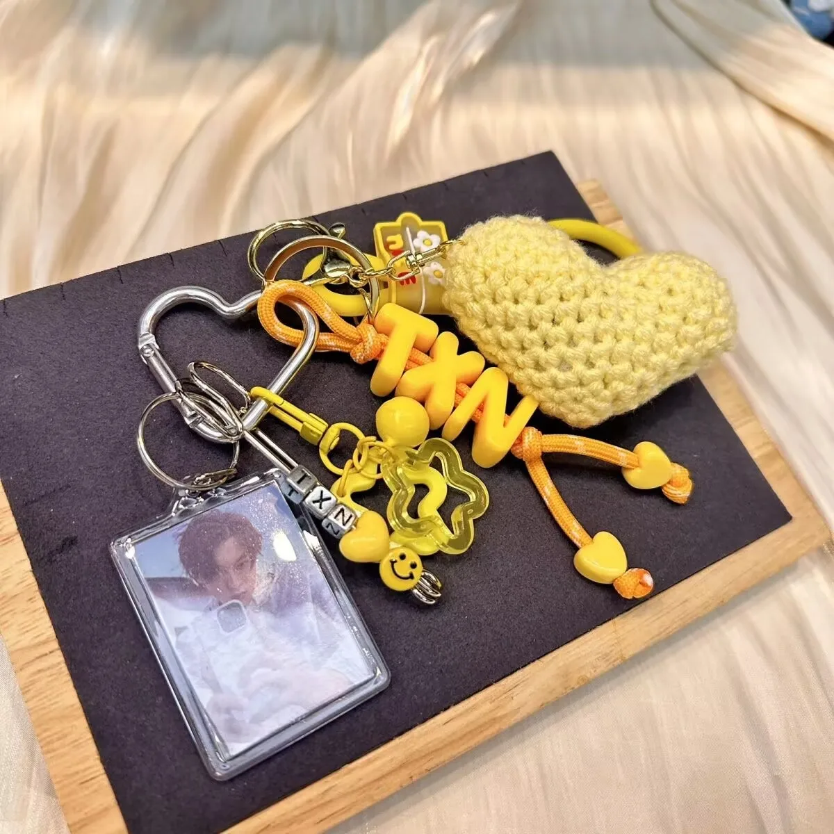 "الحب العكسي منتجات قلادة أصلية مصنوعة يدويًا من Tian Xuning، نفس النمط من المروحة الطرفية TXN تدعم الحبل اللطيف #3