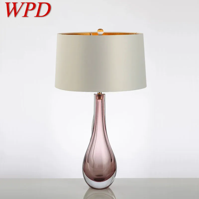 

WPD Nordic Modern Glaze Table Lamp Fashionable Art Iiving Room Bedroom Hotel LED Personality Originality Desk Light