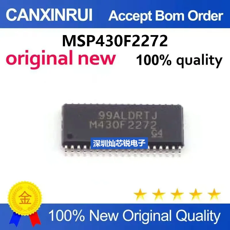 (5-100pieces)Brand New Original MSP430F2272IDAR M430F2272 SMD TSSOP38 16-bit Microcontroller