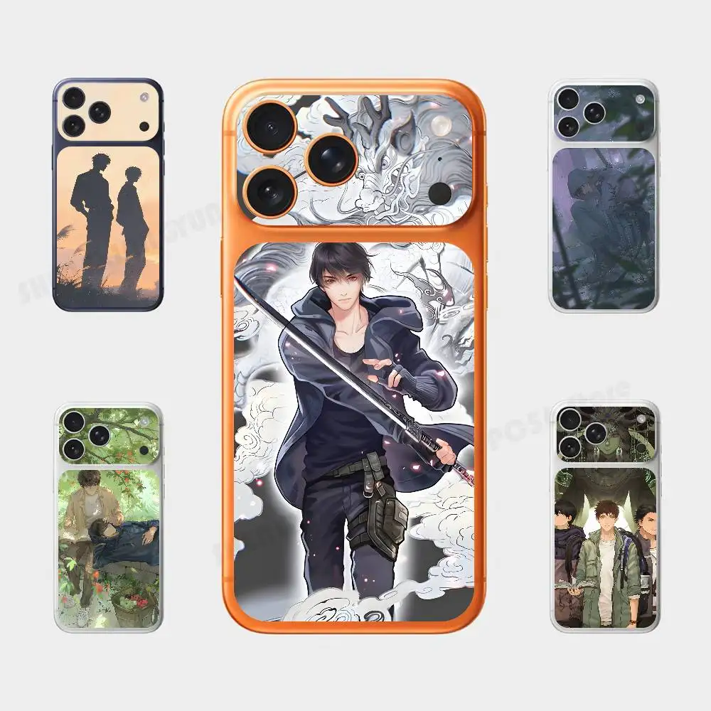 W-Wuxie Zhangqiling For Iphone 17 Pro ProMax Back Protective Decorative Sticker Back Cover