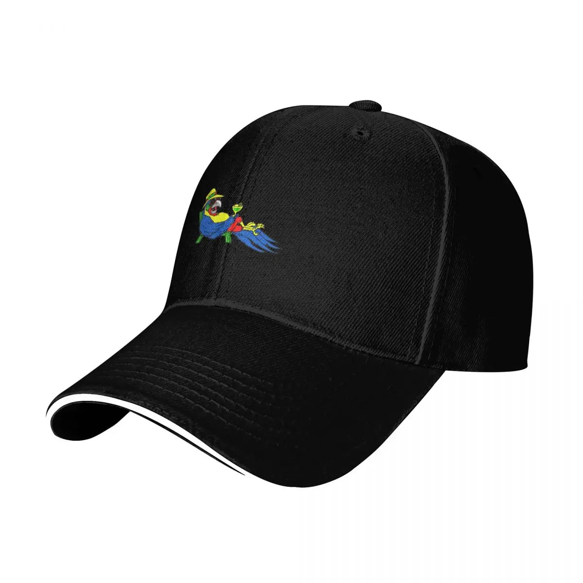 Parrot Nyelonjor Baseball Cap Strapback Dad Hat Six Panel Structured Crown Sun Protection UPF 50+