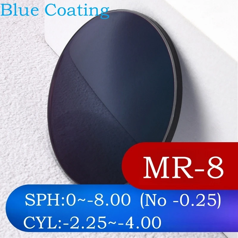 YIMARUILI 1.56/1.61/1.67 Anti-Blue Light + Anti-Glare + Photochromic Driving Lens High Resolution Aspheric Anti-Reflective Lens 5