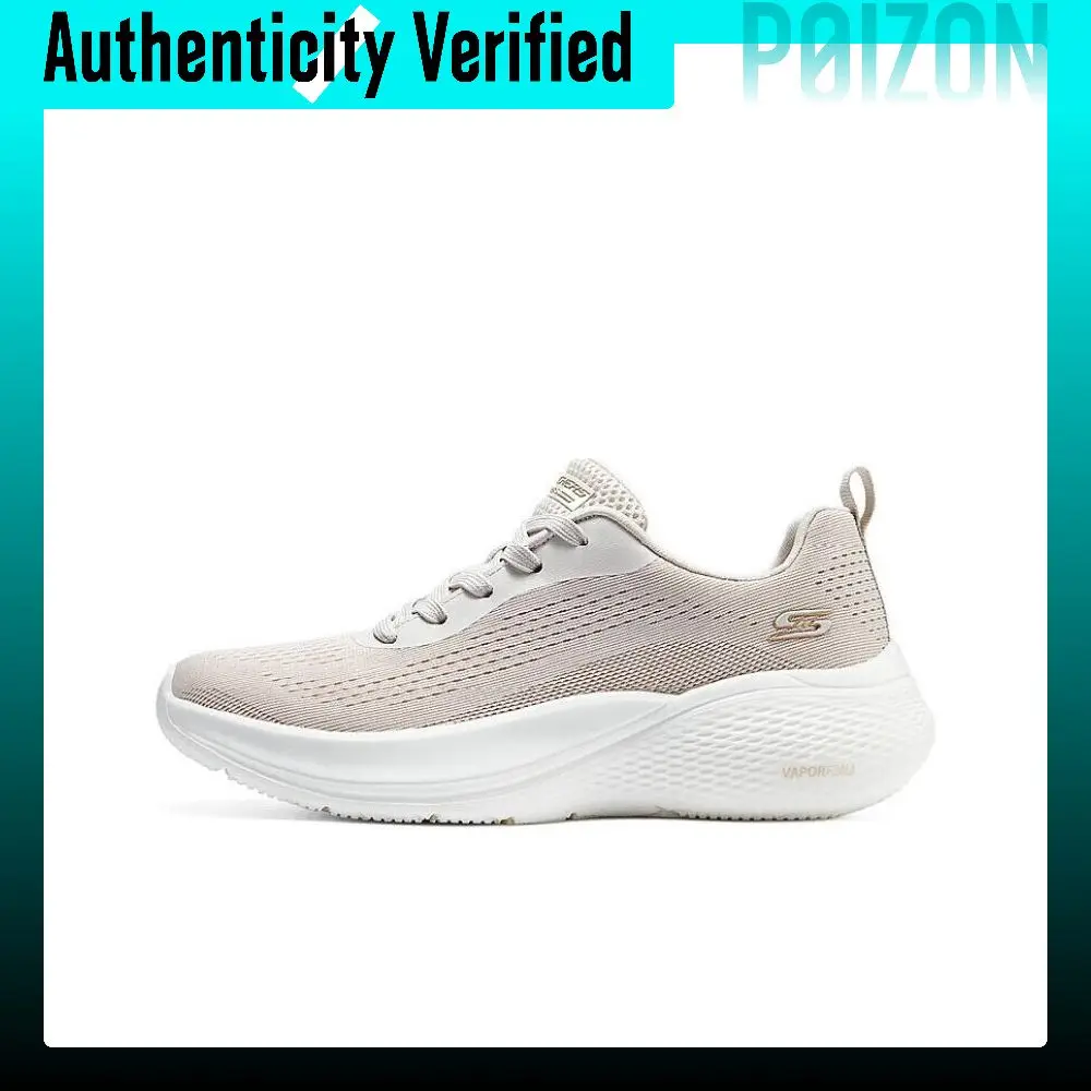 Skechers BOBS INFINITY Comfortable Fabric Abrasion Resistant Breathable Low top Casual Running Shoes Women's Gray 117550-NAT