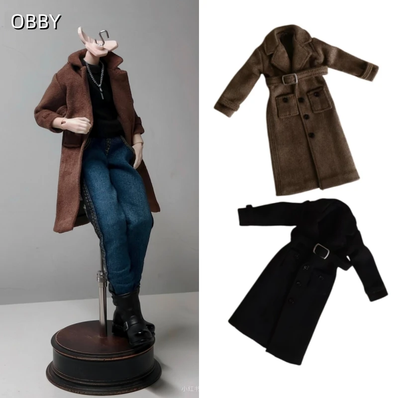 Korean Style Coat‌ For 1/12 BJD SNAIL SHELL romankey figure figma shf TBL ANT Mecha Girl Azone 1/12 picco neemo Doll Clothes