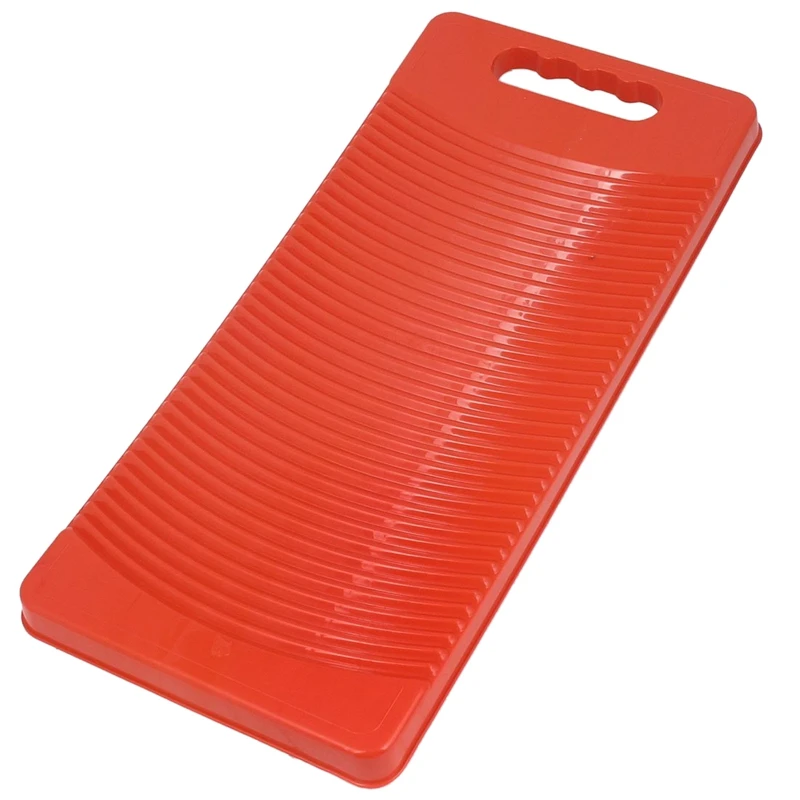 2X Tagliere rettangolare in plastica per lavare i vestiti, lungo 50 cm, rosso, verde, blu casuale