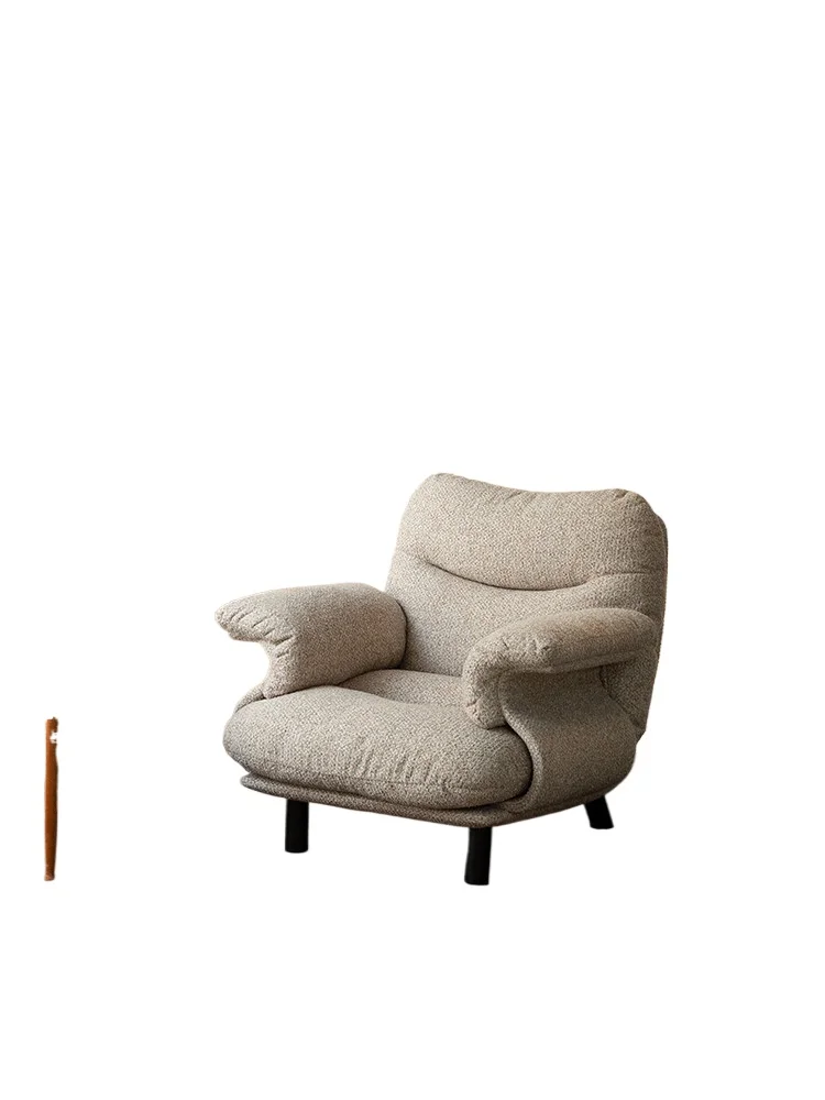 

Fabric single, small apartment, can lie down and sleep on the living room lazy sofa