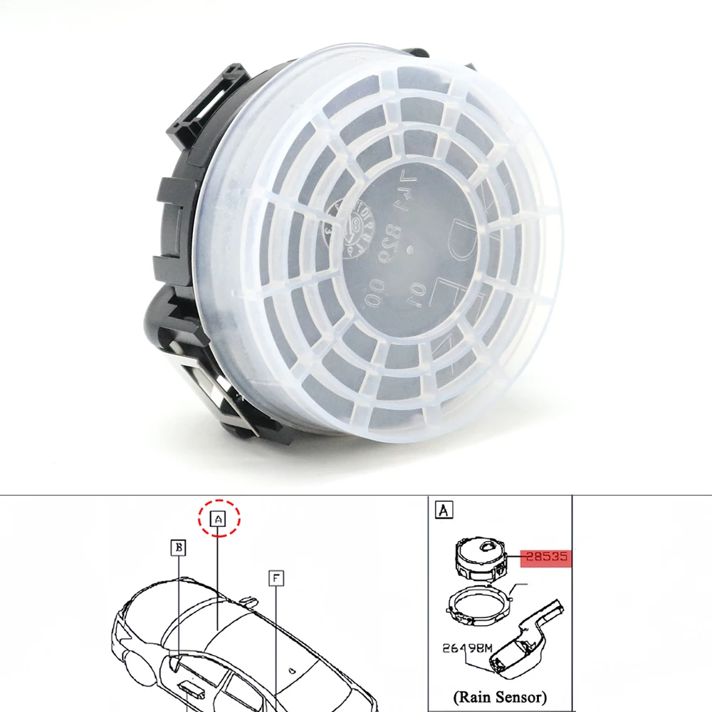Front Windshield Rain Lamp Light Sensor Module For Nissan Skyline YV37 Teana L33Z Murano Z52 X-Trail T32 Navara D23 Qashqai J11
