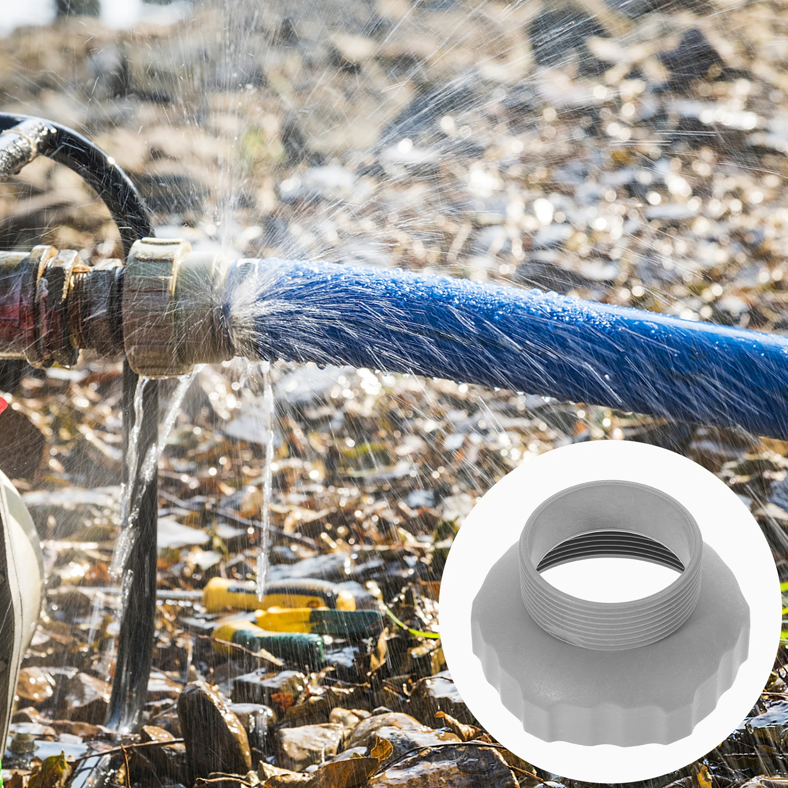 

Durable Pool Skimmer Hose Adapters for Spa Water Therapy Plastic Replacement Parts with Excellent Compatibility