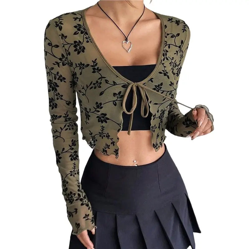 a17f-women's-long-sleeve-floral-lace-cropped-cardigan-mesh-sheer-tie-front-y2k-crop-tops