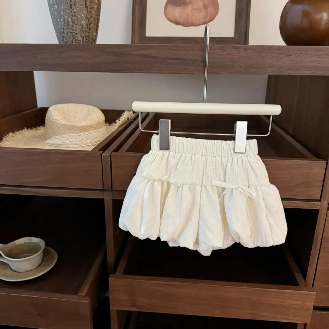 

2026 Girls' Summer New Knitted Top Bud Pants Cheongsam Two-piece Set