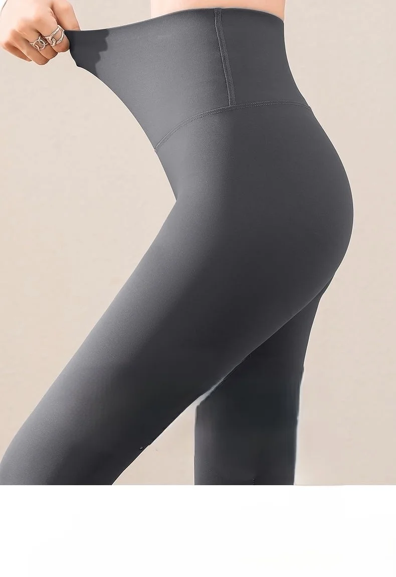 Yoga Pants Emo Women Cute Embroidered Lining Lifted Silky Thick Denim Look Camo No Slip Plush Seven Quarter Comfy Lady S Shine