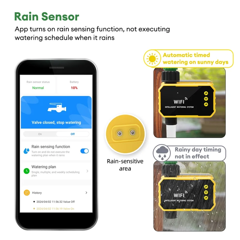 Ev WIFI Güneş Sulama Zamanlayı - Smart Garden Tools incelemesi ve fiyatı