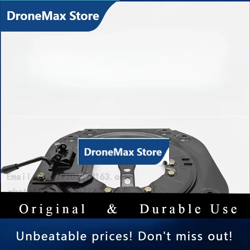 DroMaCar Seat Turntable 360 Degree Rotating Car Seat Swivel For Commercial Vehicle, Van, RV, Single Person Seat