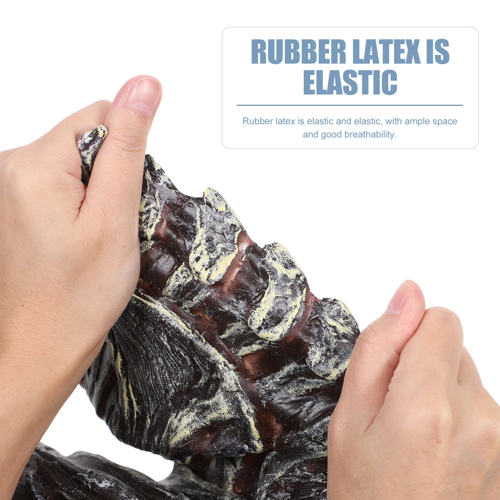 หน้ากากทรงกะโหลก LED สำหรับฮาโลวีน คอสเพลย์ แต่งตัวแฟนซี อุปกรณ์เสริมสำหรับชุดแฟนซี