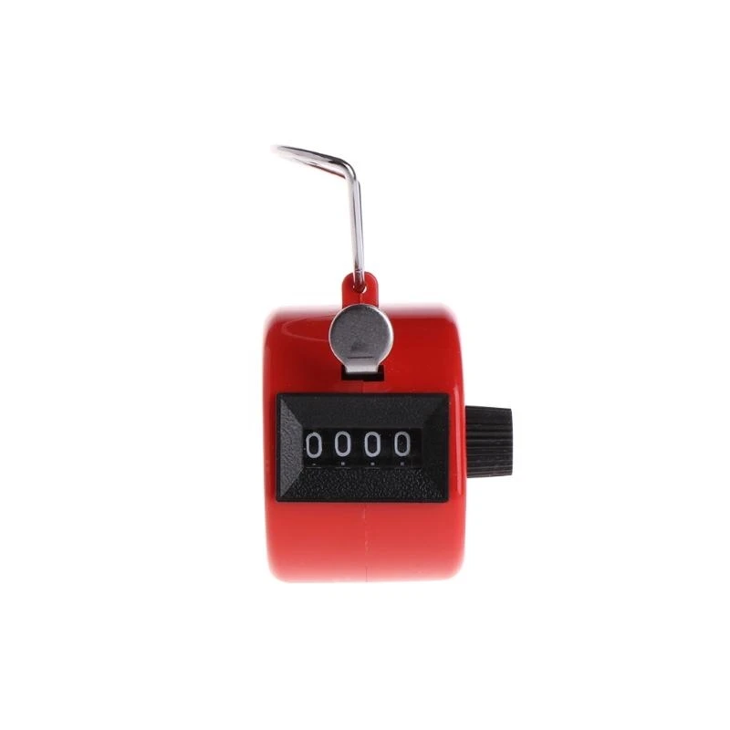 H58C Portable Hand Tally Counter Mechanical Handheld Counter Clicker with Ring