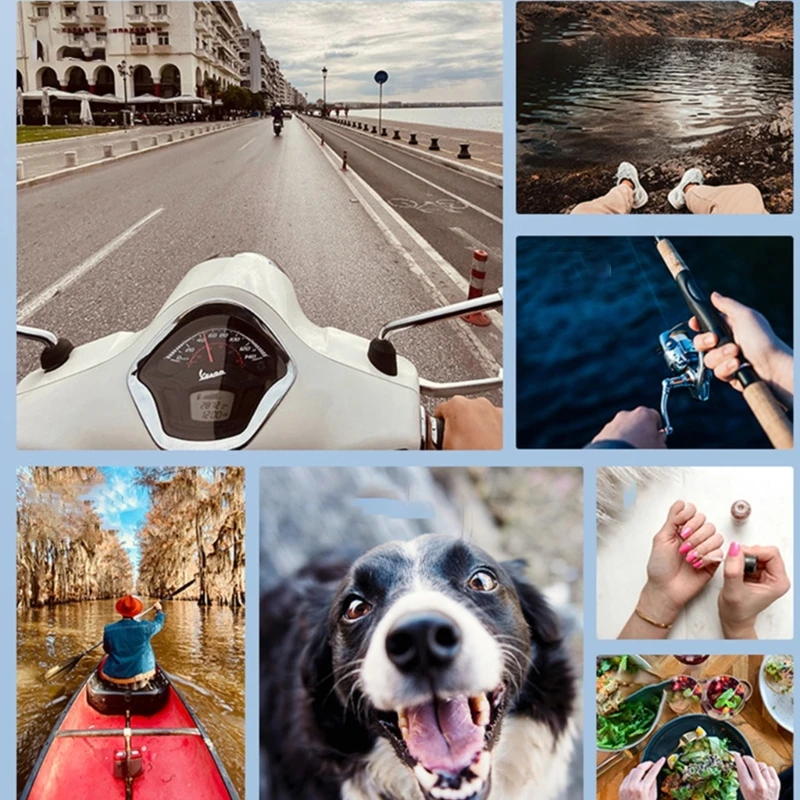 人間工学に基づいたスポーツ カメラ ネック ホルダー マウント ブラケット、ポケット 3 に快適にフィット