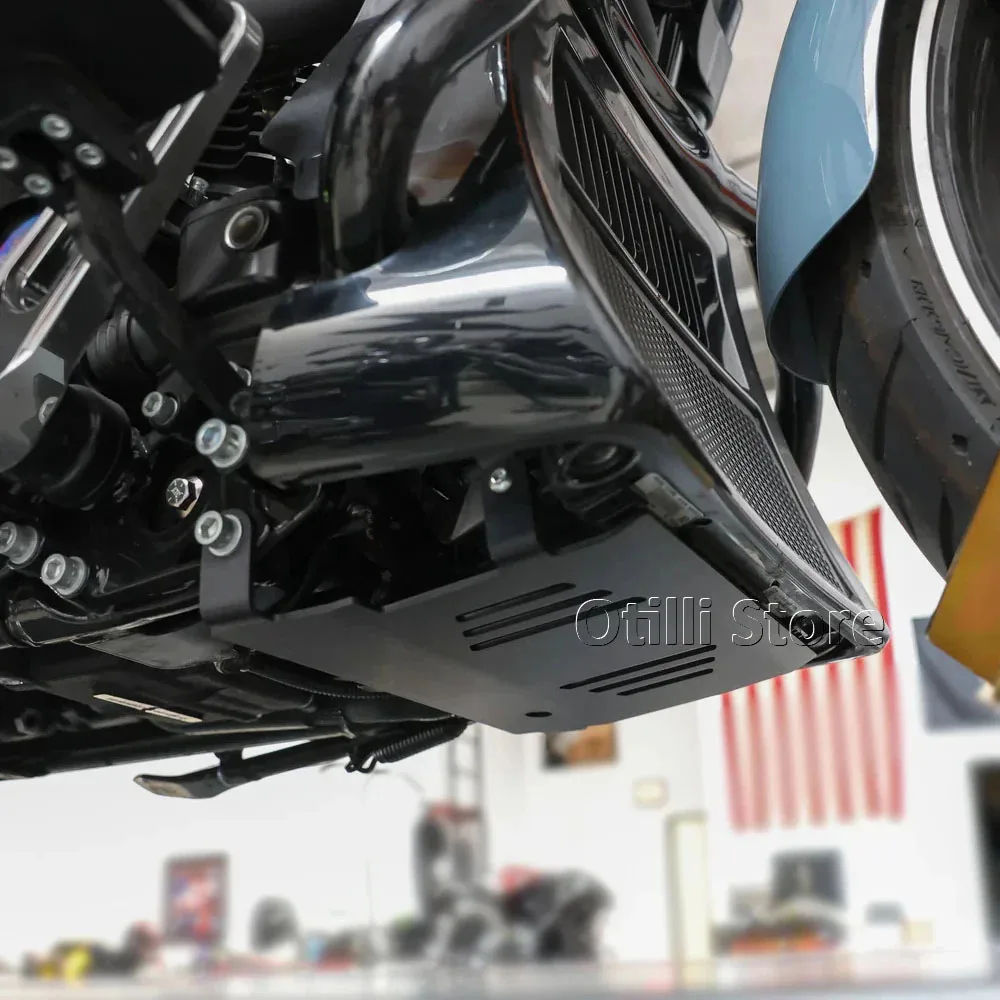 Защитная пластина двигателя мотоцикла, аксессуары для защиты шасси двигателя для Touring CVO Road Glide Street Glide FLTRXSE FLHXSE 2024 2025