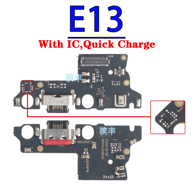 Usb Dock Charger Connector for Motorola Moto E 2020 E20 E30 E40 E22 E22i E32 E32S E13 Charging Board Module Flex Ports