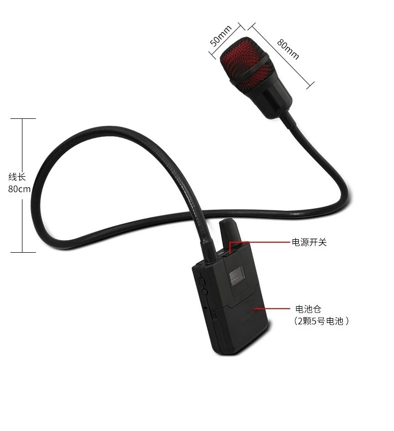 Street Self Singing Neck Worn Wrap Around Microphone, Guitar Self Playing and Self Singing
