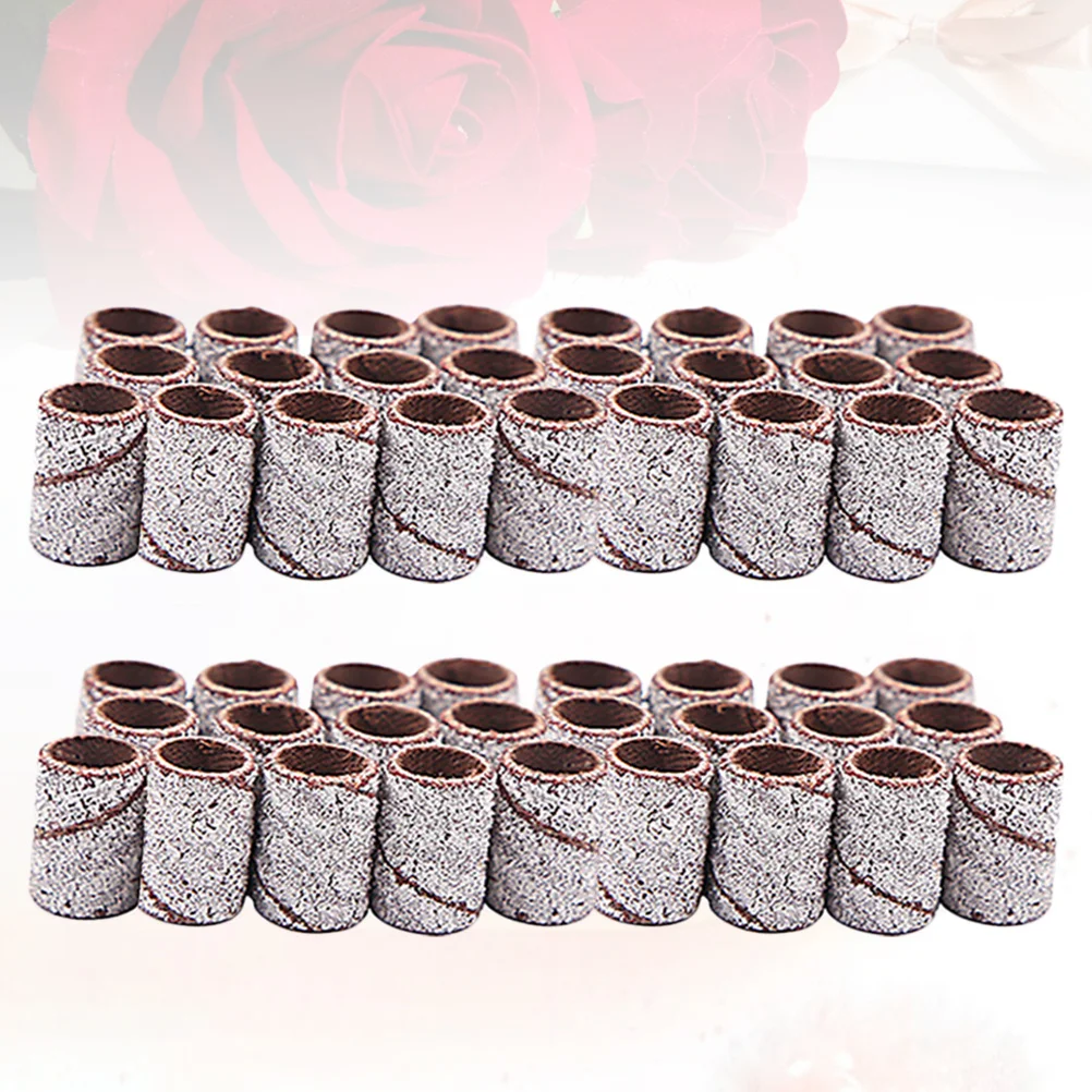 แผ่นขัดเล็บ 100 ชิ้น สำหรับมืออาชีพ เหมาะสำหรับเล็บธรรมชาติและเล็บปลอม อุปกรณ์เสริมสำหรับเครื่องเจียรเล็บ เจล