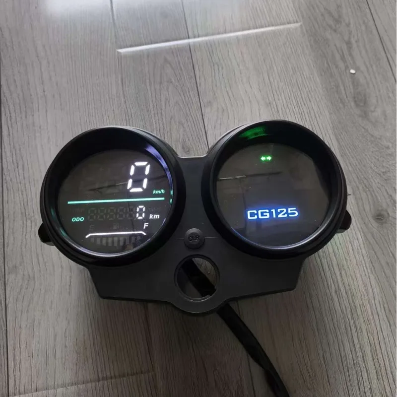 Modified Motorcycle Digital Speedometer Multi-function Dashboard For CG125 Fan125 Titan125
