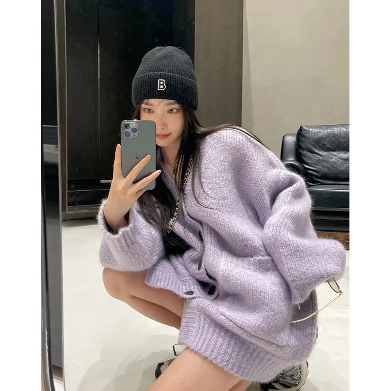 ladies-soft-knitted-v-ne-open-cardigan-loose-fit-faionable-casual-long-sle-autumn-winter-outerwear-korean-lazy-sle