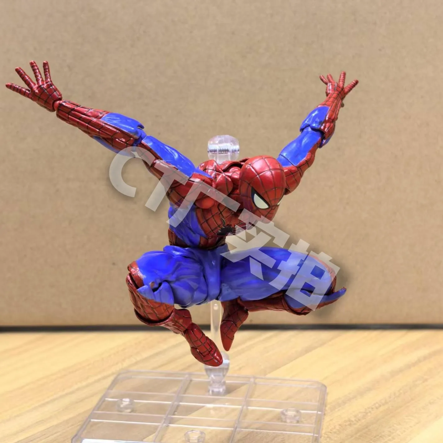 ในสต็อก Ct ของเล่น Spiderman รูป Amazing Yamaguchi Spider-Man 2.0 Agent Anti Venom Mafex Shf อะนิเมะ Action Figure ของเล่นของขวัญ