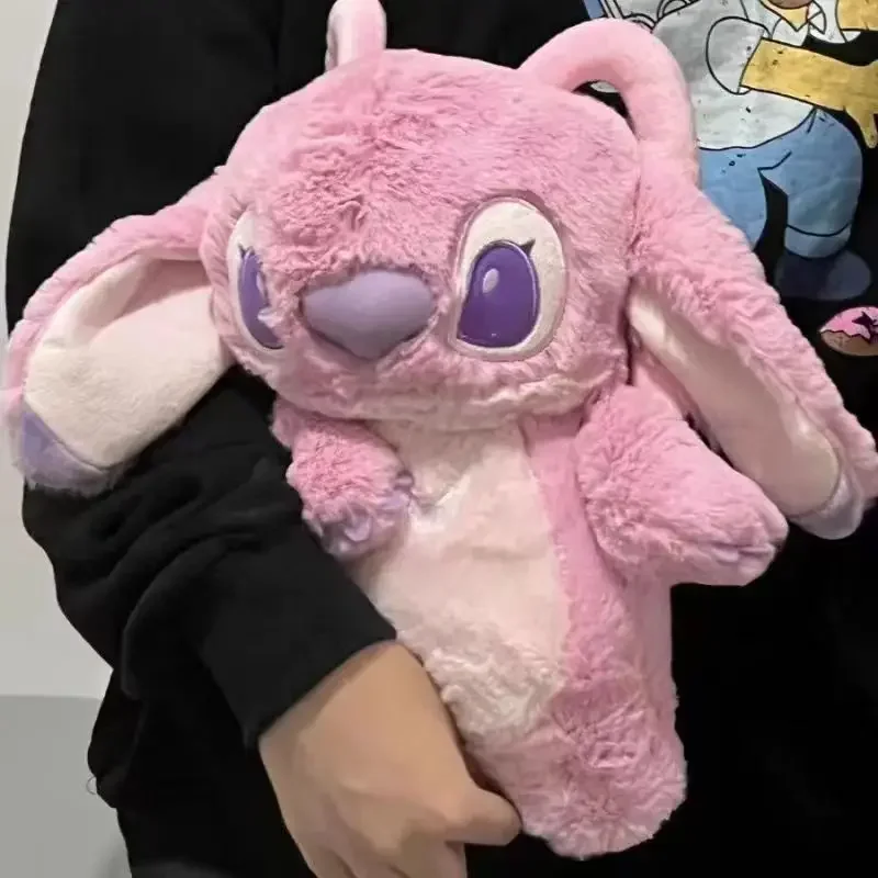 

MINISO Disney Stitch Anime Winter Extra Large Plush Hot Water Bottle Home Water Filling Hand Warmer Holiday Gift for Girlfriend
