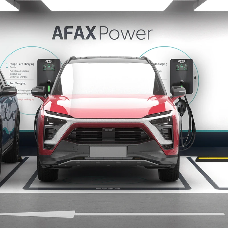 

AFAX POWER EV Wallbox 7kW/11kW/22kW for Electric Car Charging in Type2 connector 220V 380V EV Charger 16A 32A with APP Control
