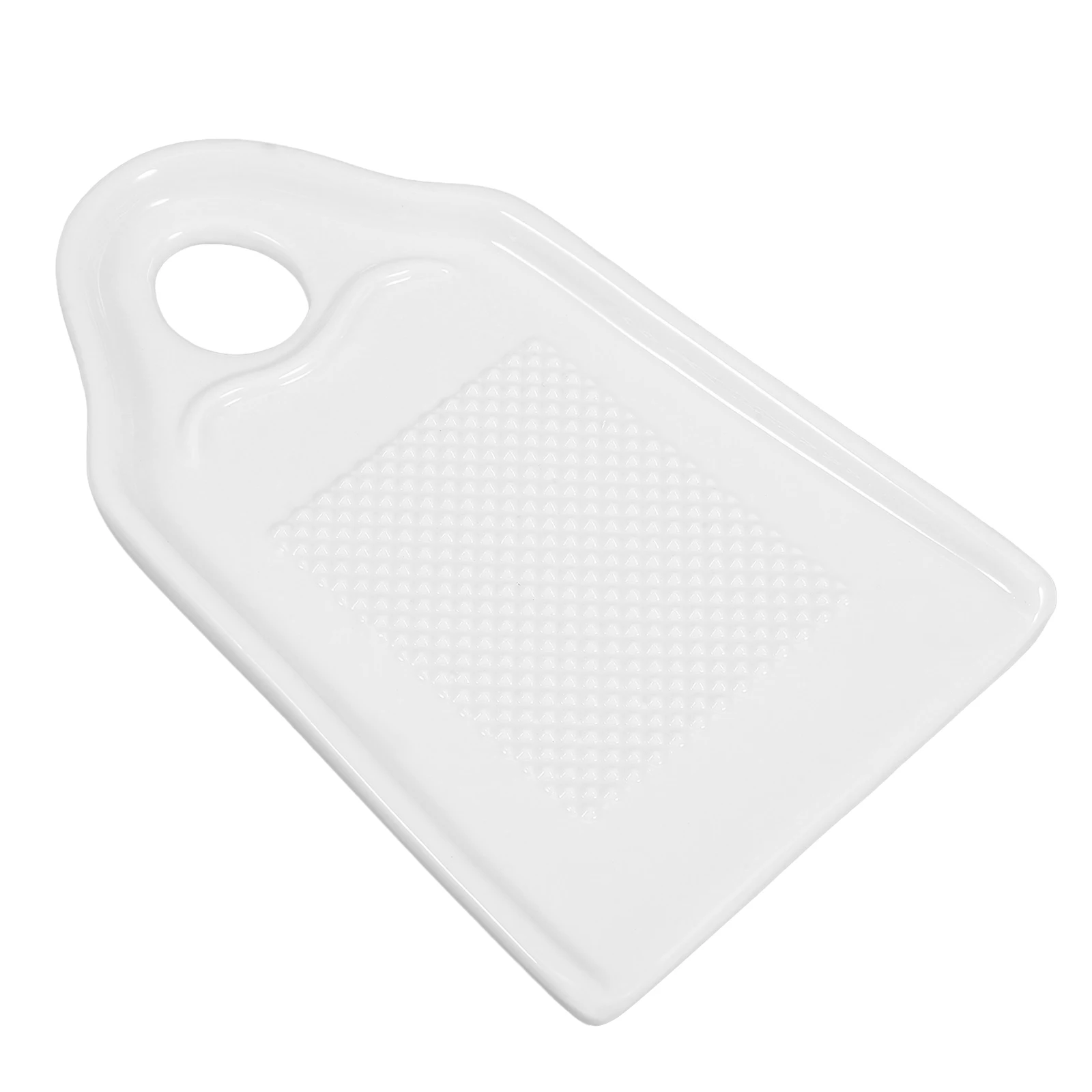 

Ceramic Garlic Grater Plate Easy to Use Ginger Grinding Tool for Home Kitchen Fast Food Preparation Dishwasher Safe Culinary