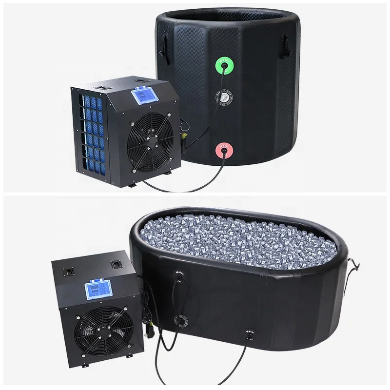 1HP Ice Bath Machine Ice Bath Water Chiller Cold Plunge Pools Water Chiller with Pump Filter