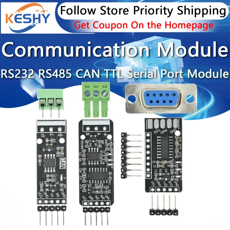 

RS232 RS485 CAN To TTL Communication Module Serial Port Module CAN Module