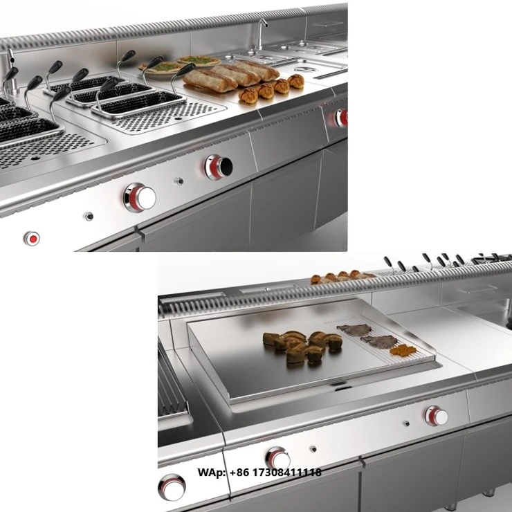 Heavybao Professional Horeca Kitchen Tools Equipment Stainless Steel Hotel Commercial Cooking Restaurant Kitchen Equipment