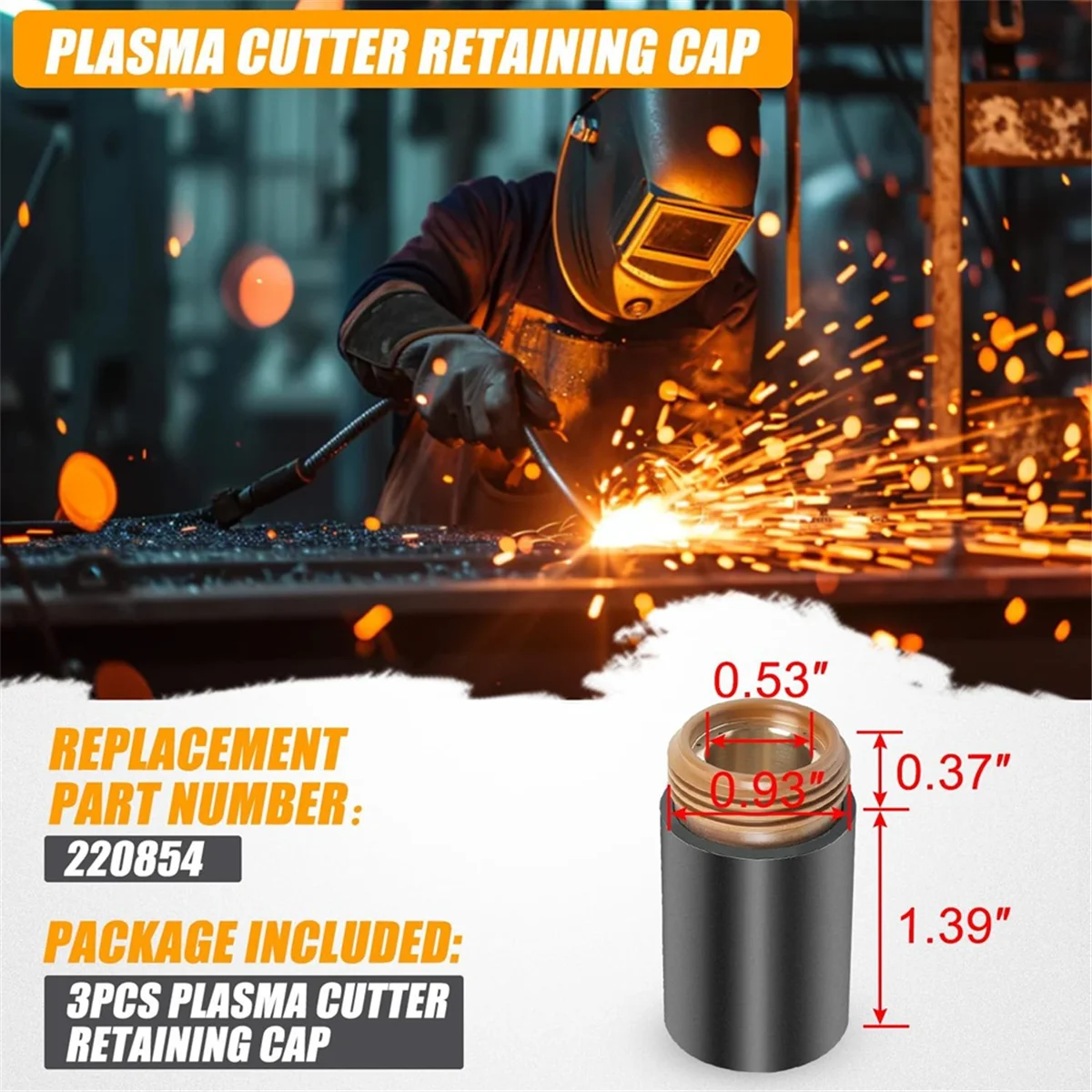 220854 Plasma Cutter Mounting Cover Compatible with for Hypertherm PowerMax 45PX 65 85 105 HRT HRTs MRT Plasma Cutting