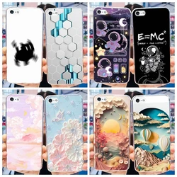 For iPhone 5 5S Case Fashion Astronaut Art Painted Shockproof Soft Cover For iPhone SE 2016 2020 SE2 TPU Funda on iPhone5 Bumper