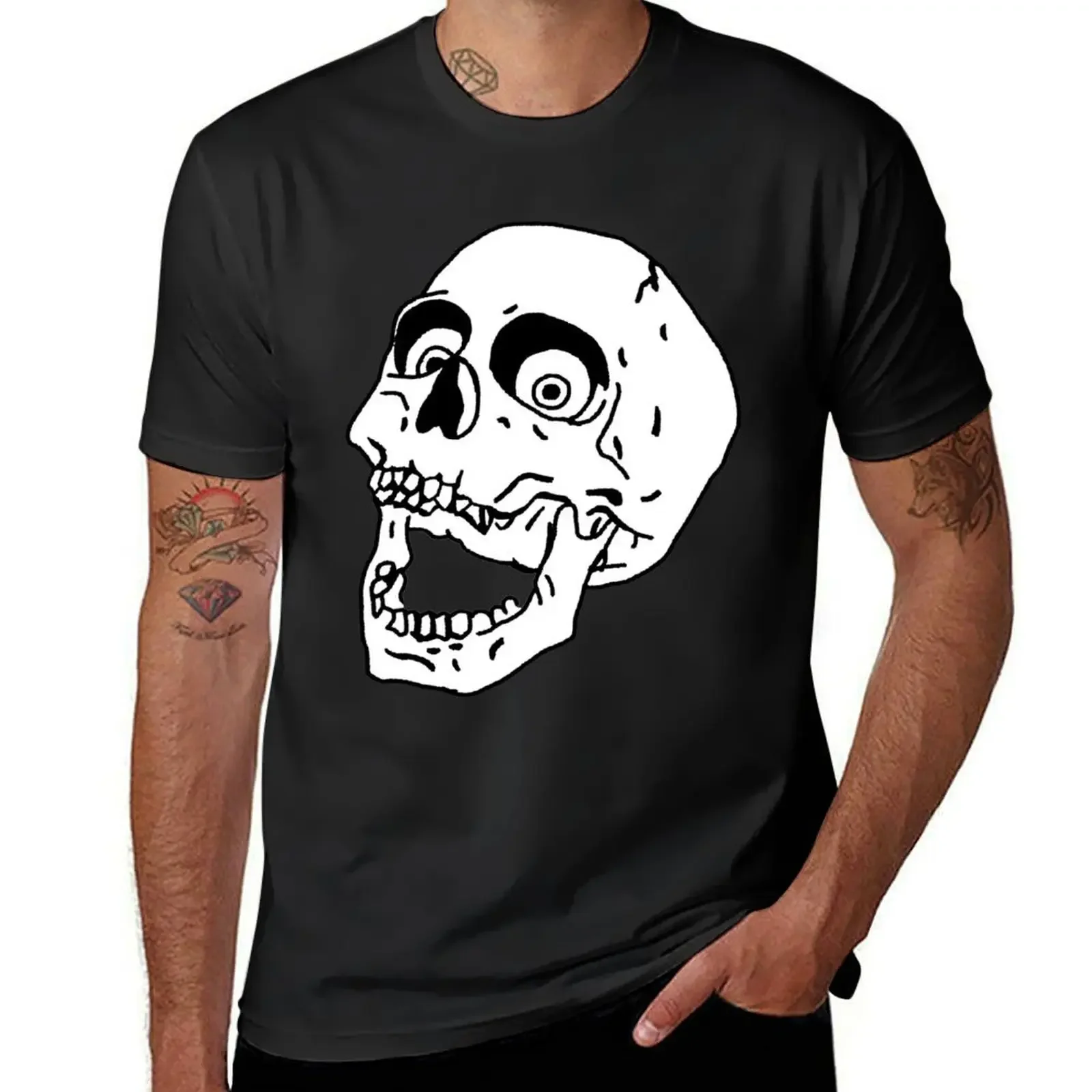 Morte T-Shirt blacks oversized tee shirts for men